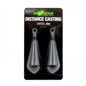 Грузило Korda Distance Casting Swivel Blister 4,0oz 112гр