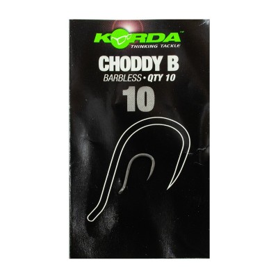 Крючок Korda Choddy Barbless №10 безбородый