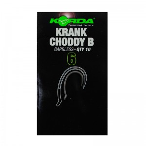 Крючок Korda Krank Choddy Barbless №6 безбородый