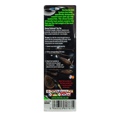 Набор для грузил Korda COG Booms для грузила Distance Lead 4-5oz