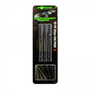 Набор для грузил Korda COG Booms для грузила Flat Lead 4-5oz