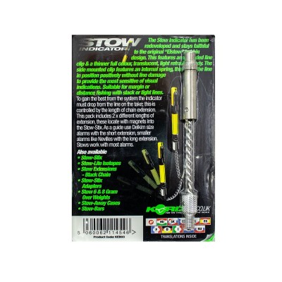 Механический индикатор поклевки Korda Stow Indicator Complete Assembly Yellow (Уценка)