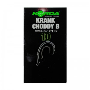 Крючок Korda Krank Choddy Barbless №10 безбородый