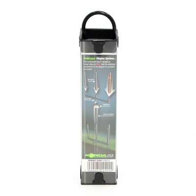 Стойка для сигнализатора Korda Singlez Upright Black 3,5" черная 12,7см