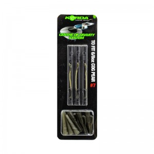 Набор для грузил Korda COG Booms для грузила Flat Lead 6-8oz