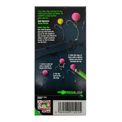 KORDA Поводок готовый Chod Rig Long 2.5см №6 3шт
