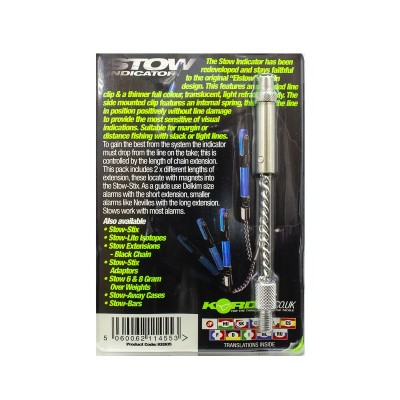 Механический индикатор поклевки Korda Stow Indicator Complete Assembly Blue