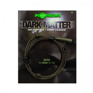 Готовый монтаж Korda Dark Matter Leader Heli Weed 40lb