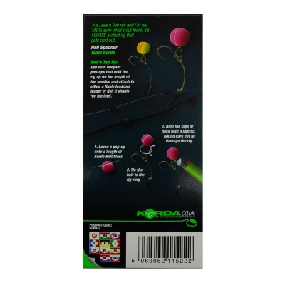 KORDA Поводок готовый Chod Rig Long 2.5см №8 3шт