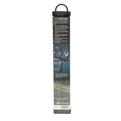KORDA Перекладина бузз-бар Singlez Black 3 Rod buzzbar 11.5'' черная на 3 удилища (Уценка)