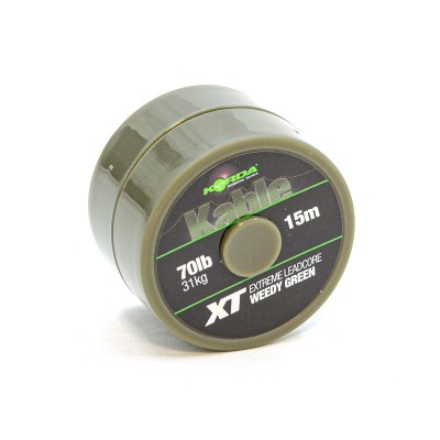 Лидкор Korda Kable XT Extreme Leadcore Green 70lb 15м