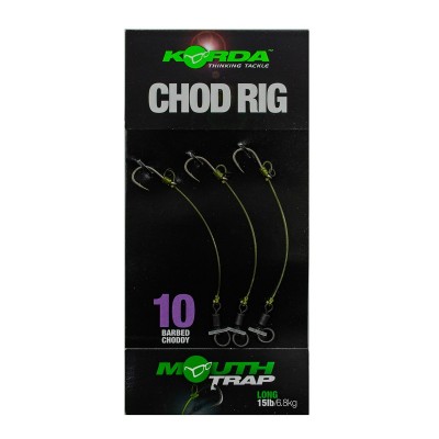 KORDA Поводок готовый Chod Rig Long 2.5см №10 3шт