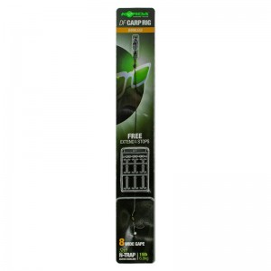 Поводок готовый Korda N-Trap DF Rig Barbless 15lb Wide Gape №8 безбородый