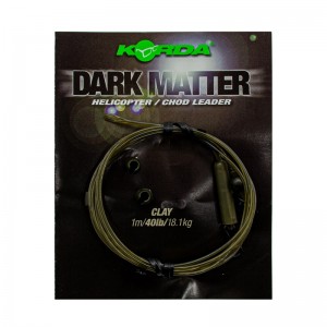 Готовый монтаж Korda Dark Matter Leader Heli Clay 40lb