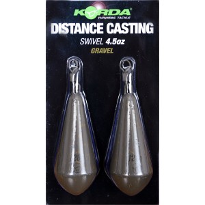 Грузило Korda Distance Casting Swivel Gravel 4,5oz 128гр