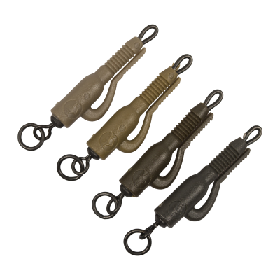 Безопасная клипса с кольцом Korda Hybrid Lead Clips Gravel