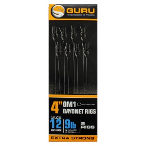 Поводок готовый Guru QM1 Bayonet Ready Rigs 4" 10см №12