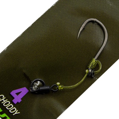 Поводок готовый Korda Hinge Rig Mouth Trap 25lb IQ-2 20lb Choddy №4