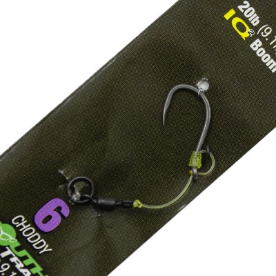 Поводок готовый Korda Hinge Rig Mouth Trap 25lb IQ-2 20lb Choddy №6