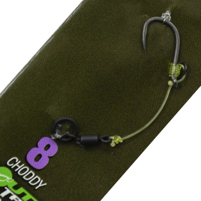 Поводок готовый Korda Hinge Rig Mouth Trap 25lb IQ-2 20lb Choddy №8