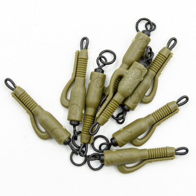 Безопасная клипса с кольцом Korda Hybrid Lead Clips Silt