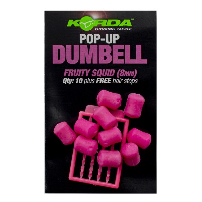 KORDA Имитационная приманка Dumbell Pop-Up Fruity Squid 8мм