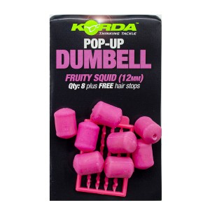 Имитационная приманка Korda Dumbell Pop-Up Fruity Squid 12 mm