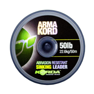 KORDA Шок-лидер Arma Kord Sinking 50lb 50м