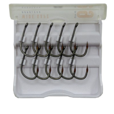 Крючок Korda Kamakura Wide Gape Barbless №6 безбородый