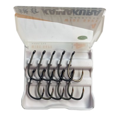 KORDA Крючок Kamakura Wide Gape Barbless №4 без бородки 10шт
