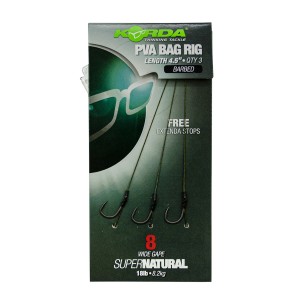 Поводок готовый Korda Solidz PVA Rig 18lb Wide Gape №8