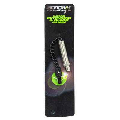 Цепочка Korda Black Stainless Chain With Adapator Long длинная