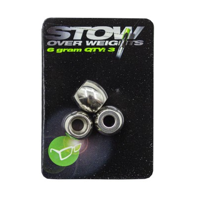 Огрузка Korda Spare Weights 6,0гр для индикатора Stow Indicator 3шт