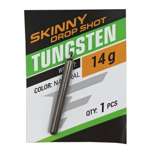 FLAGMAN Груз Tungsten Skinny Drop Shot вольфрам 14г