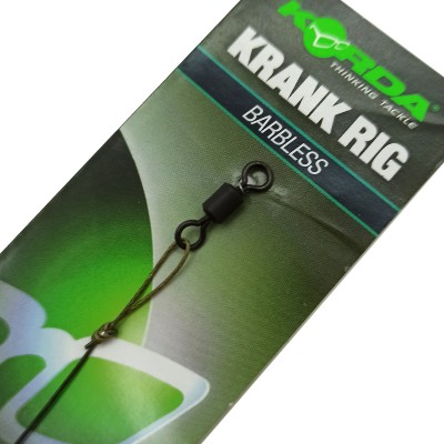 Поводок готовый Korda Krank Ready Rig №10 безбородый