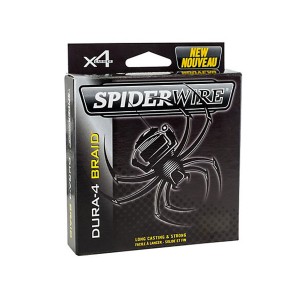 SPIDERWIRE Шнур плетеный Х4 Dura Braid 150м темнозеленый 0,35мм 35,0кг 77lb