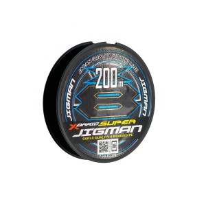 YGK Шнур плетеный X-Braid Super Jigman X8 200м #1 0.165мм 20lb