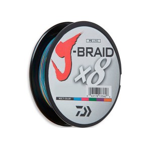 DAIWA Шнур J-Braid x8 150м Multicolor 0,16мм 9кг