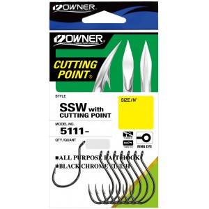 OWNER Крючок Cut SSW BC №1 9шт