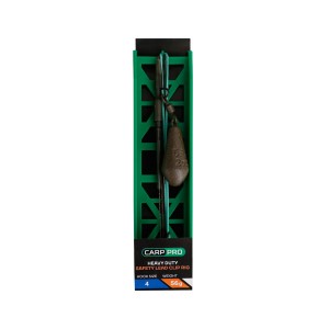 Готовая оснастка на ледкоре Carp Pro "HD Safety Lead Clip" №4 56г