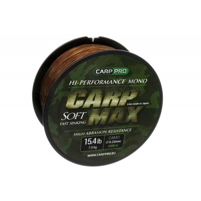CARP PRO Леска Carp Max Camo 1000м 0.22мм