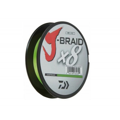 DAIWA Шнур J-Braid x8 300м Chartreuse 0,35мм 36кг