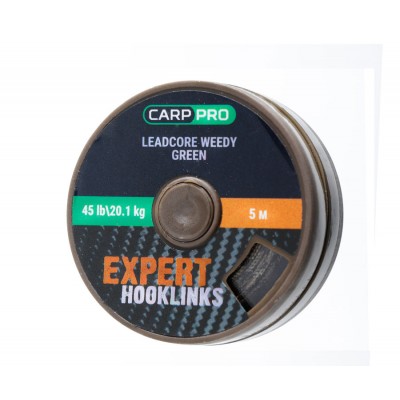 Ледкор зеленого цвета Carp Pro 5м 45lb