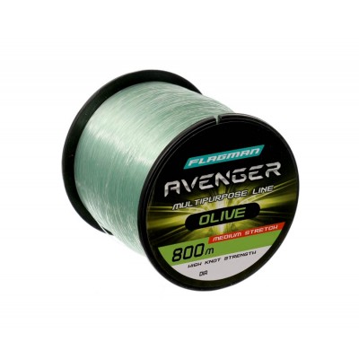 Леска Flagman Ardenger Olive Line 800 м, 0.35 мм