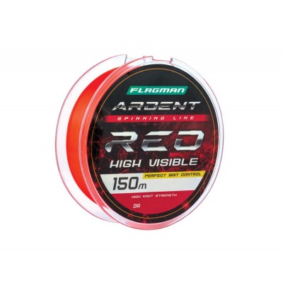 FLAGMAN Леска Ardent Red 150м 0.30мм 11.8кг/26lb