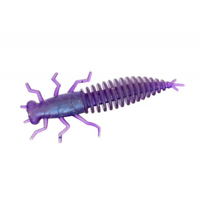 FLAGMAN Нимфа Tonbo 4.0" #0531 Violet/Pearl White 10см 4шт