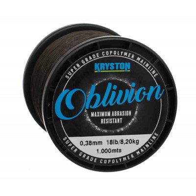 OBLIVION Леска Kryston Super Grade Copolymer 1000м Matt Camou 0,38мм 18lb
