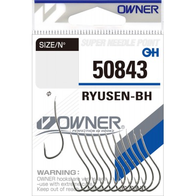 OWNER Крючок Ryusen BH nickel №6 13шт