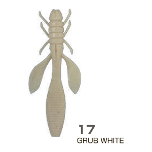 OWNER Мягкая приманка Yuki Bug YB-85 3,3" #17 Grub White  8,5см 8шт