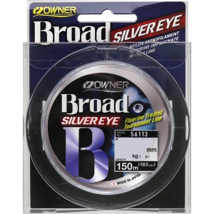 OWNER Леска Broad Silver Eye 150м 0,24мм 5кг